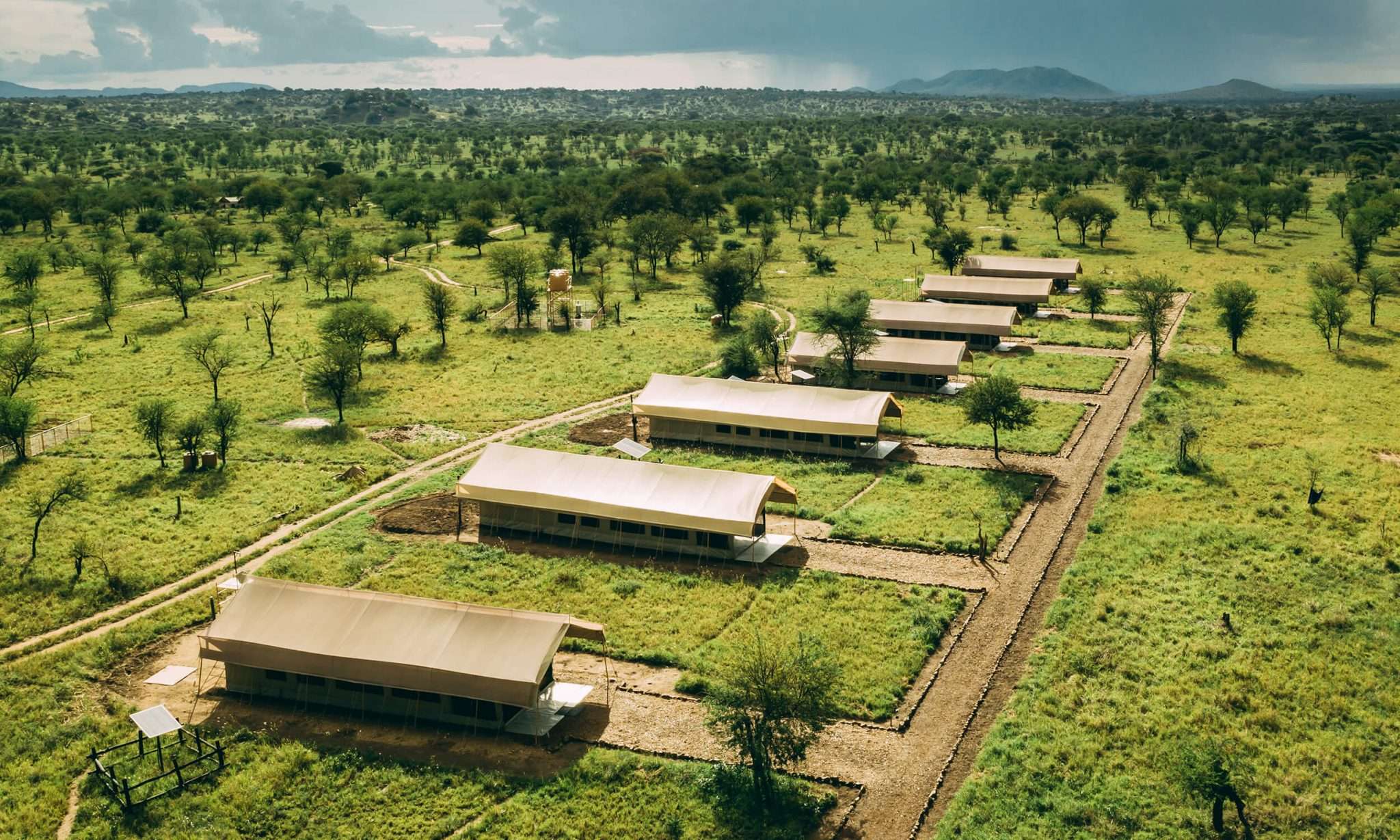 Luxury Tent at Serengeti Tortilis Camp